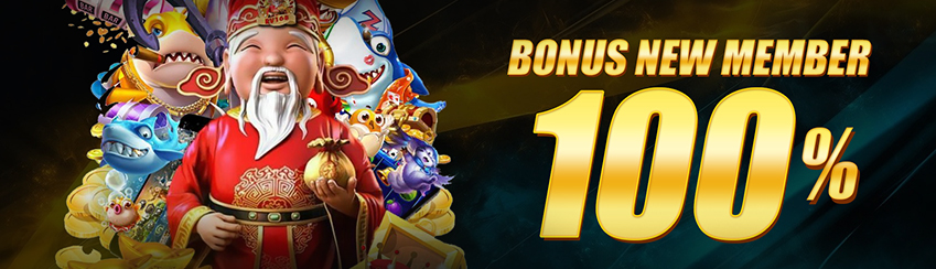 BONUS NEW MEMBER 100%